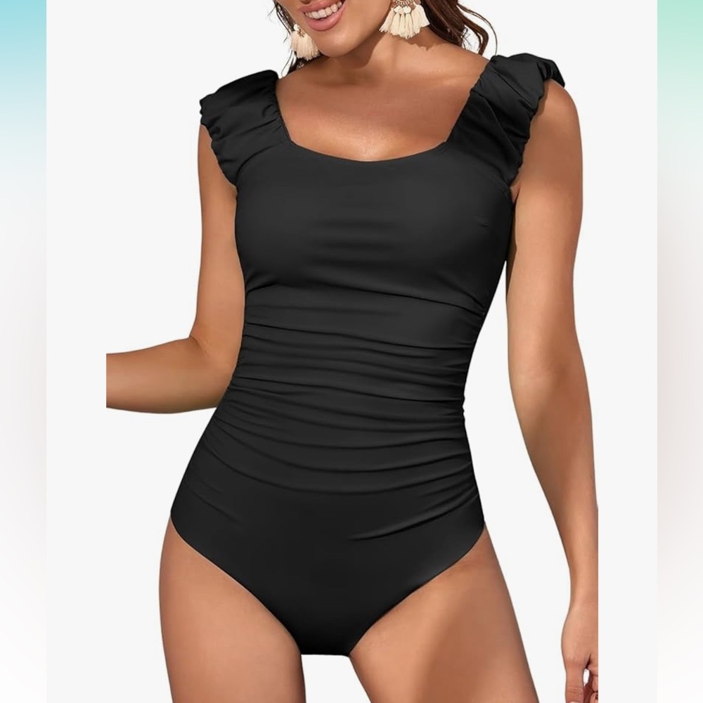 3/$20! Tummy Control Twist-Back Swimsuit